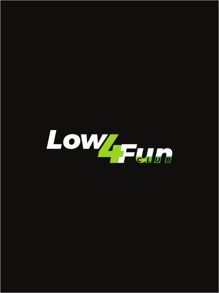 Low 4 Fun Club - 1 | PDF