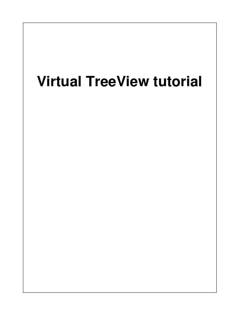 Treeview tutorial pdf subroutine pointer computer programming 