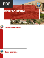 Anatomy of the Peritoneum Explained | PDF | Peritoneum | Anatomy
