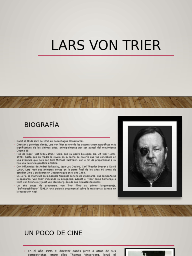 Biografía y legado de Lars von Trier | PDF