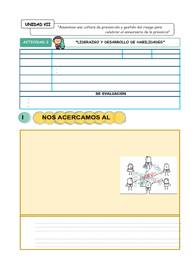 5° DPCC - Actv.02-Uni.7 2024 | PDF | Empatía | Liderazgo