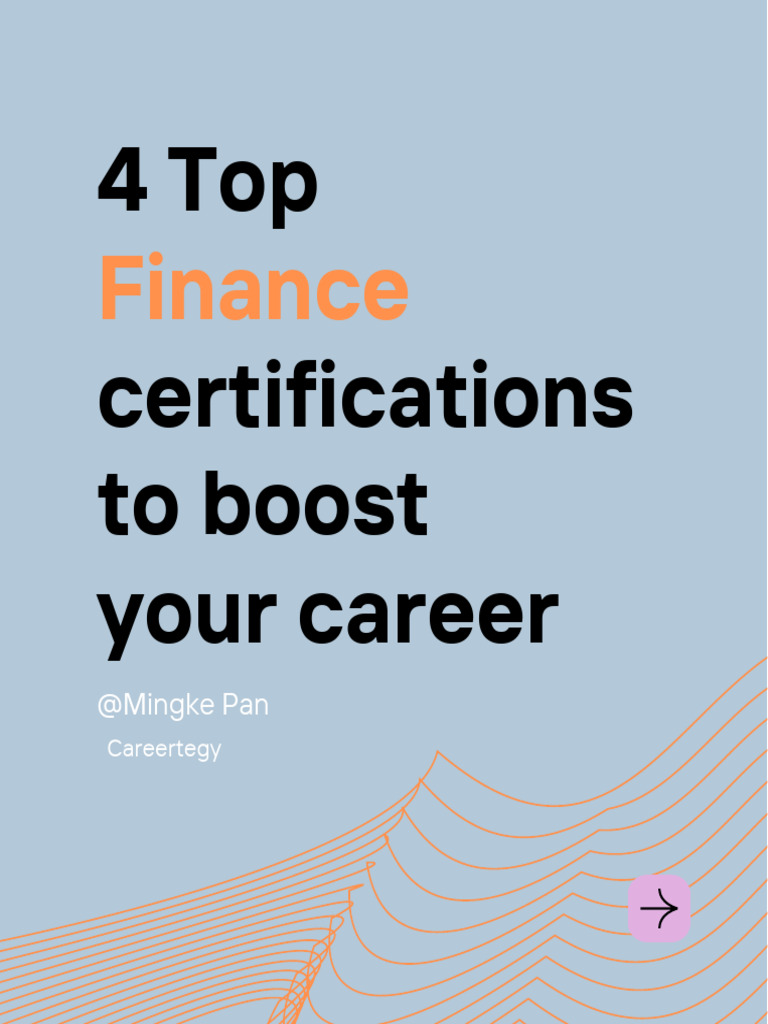 Top Finance Certifications to Advance Career | PDF