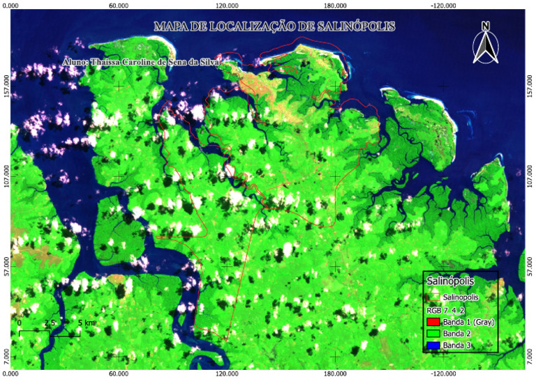 Mapa de Salinopolis - Thaissa Caroline de Sena Da Silva | PDF