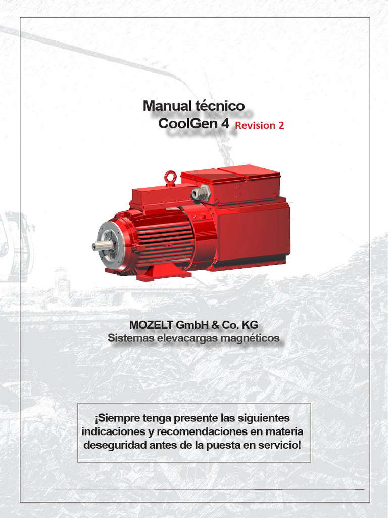 Manual Técnico CoolGen 4 - MOZELT | PDF | Generador eléctrico ...