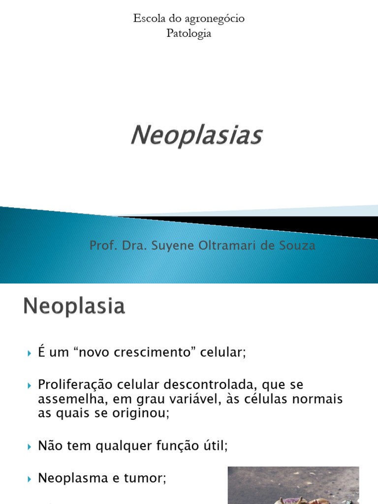 Entendendo Neoplasias e Tumores | PDF | Neoplasmas | Epitélio