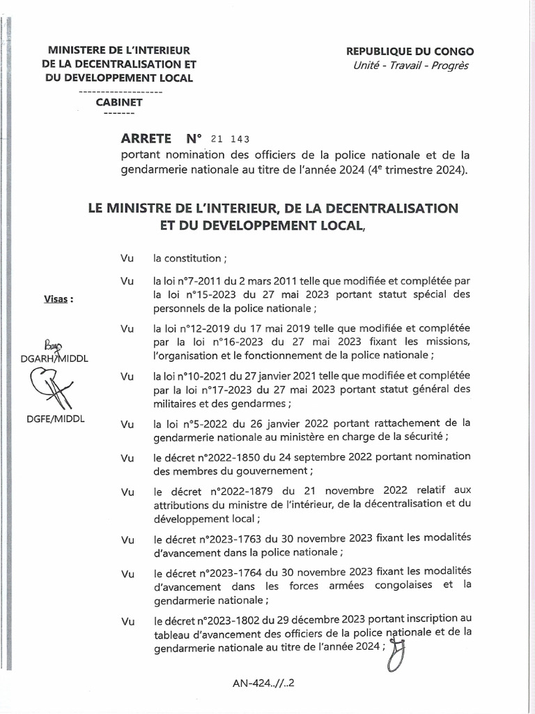 Arrete 21 143 | PDF