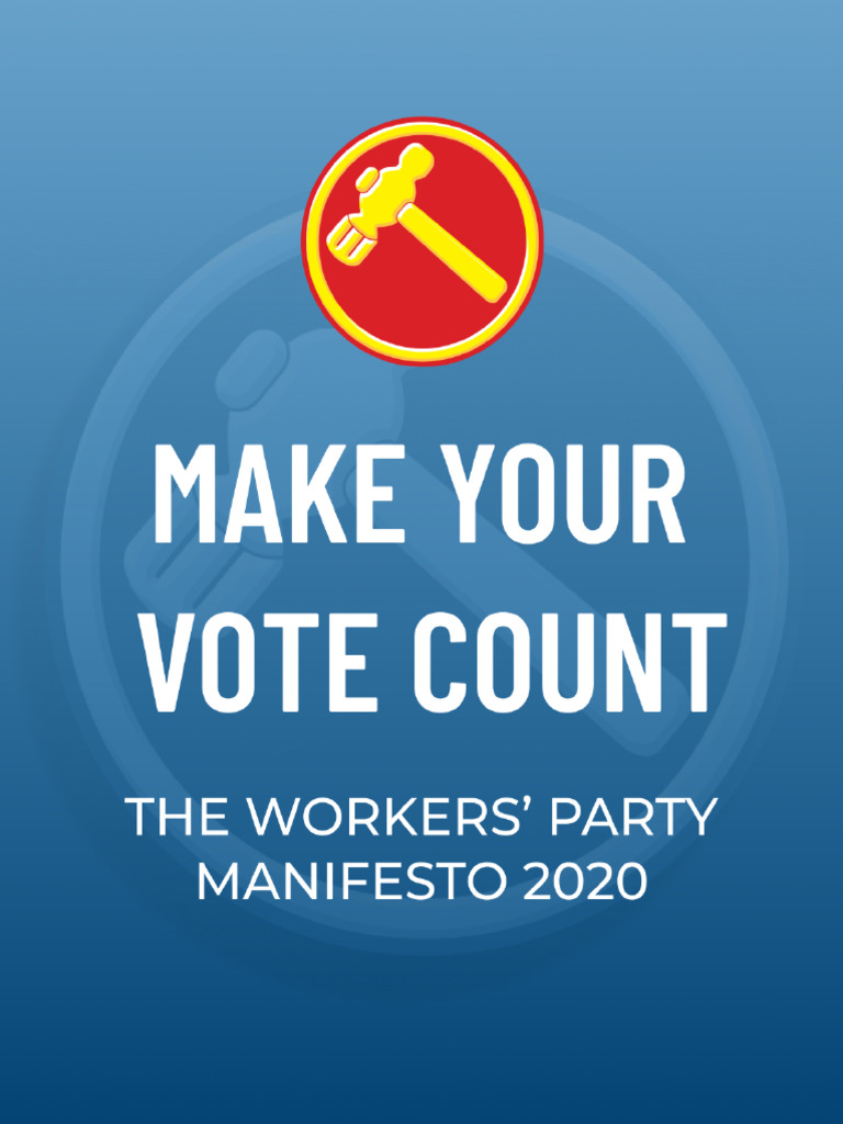 Workers Party Manifesto (Singapore) | PDF | Cost Of Living | Parental Leave