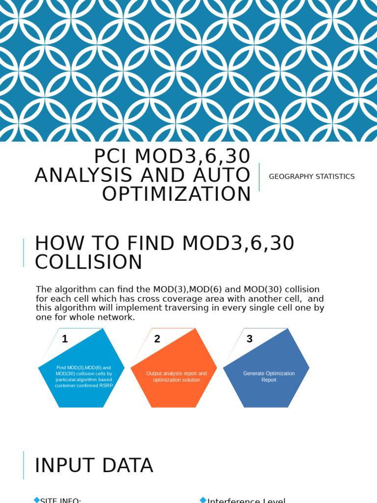 PCI Mod3,6,30 Collision Analysis | PDF | Mathematical Optimization ...