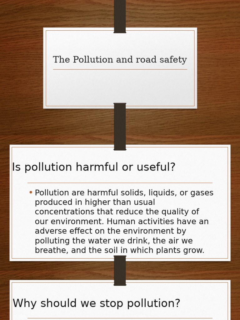 The Pollution and Road Safety | PDF