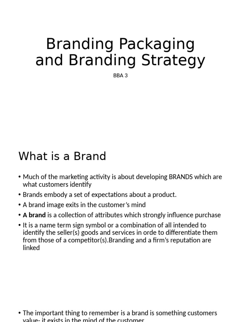 Four Key Branding Strategies Explained | PDF | Brand | Marketing