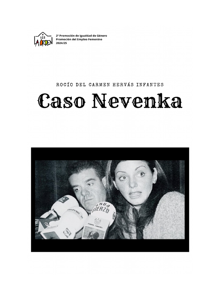 Análisis del Caso Nevenka: Acoso Sexual | PDF | Acoso sexual | Intimidación