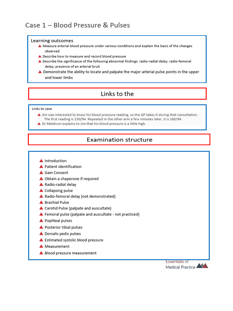 Pulse Measurement Techniques | PDF | Pulse | Blood Pressure