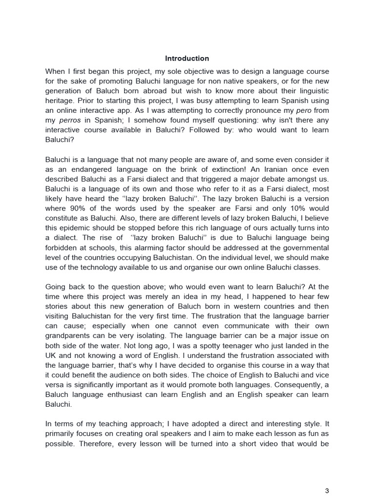 Baluchi Made Easy - Mirán Baluch Raési (4) - 4 | PDF | Cultural ...