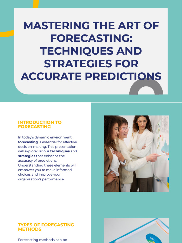 Effective Forecasting Techniques Guide | PDF