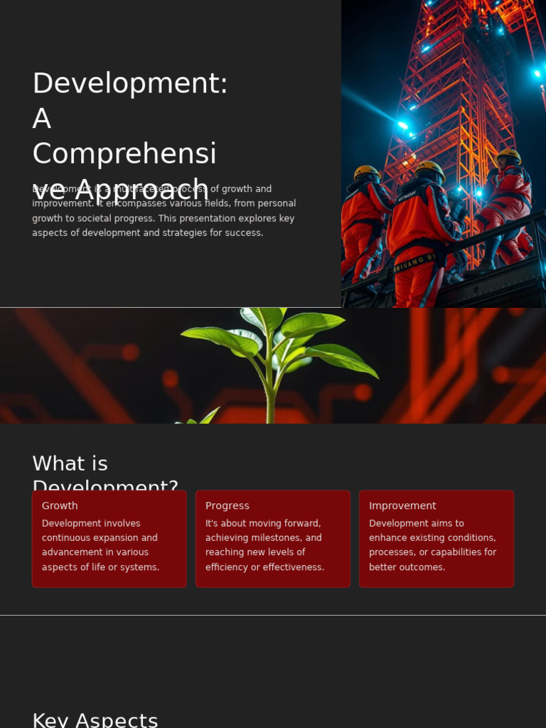 Comprehensive Development Strategies | PDF | Innovation | Performance ...