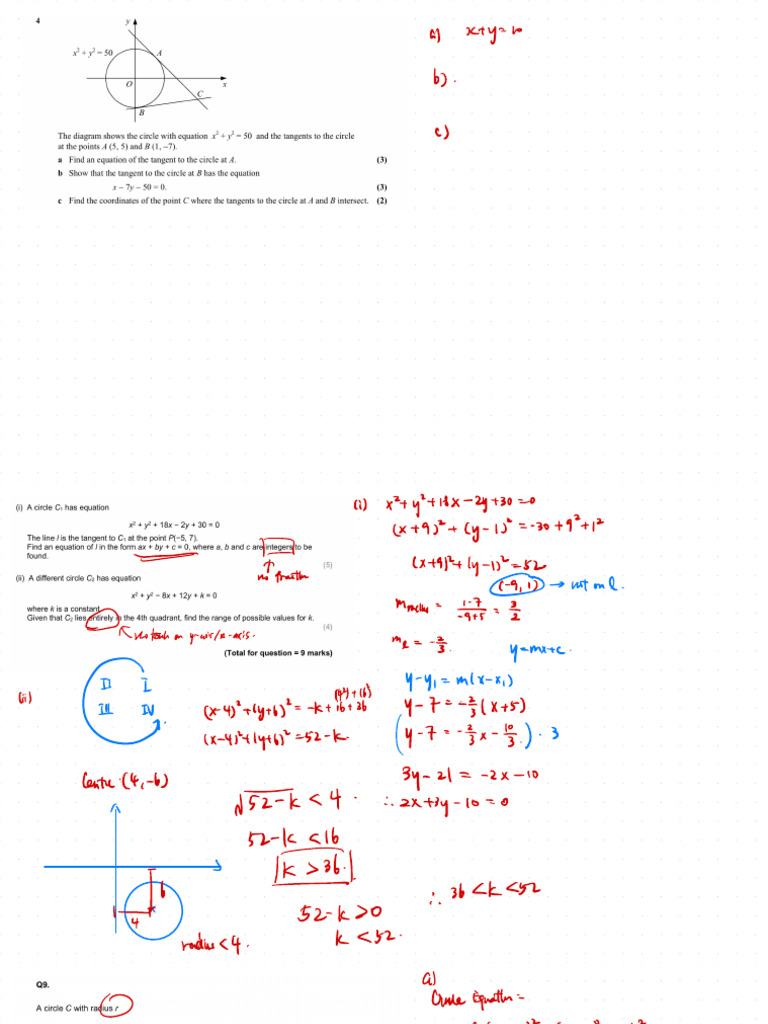 Circle Revision | PDF