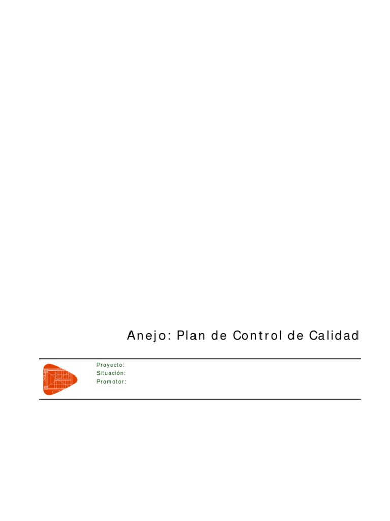 Plan de Control de Calidad en Construcción | PDF | Calidad (comercial ...