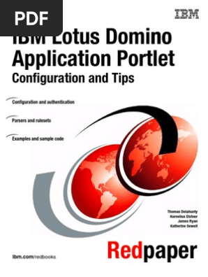 Lotus Domino App Portlet Configuration-redp3917