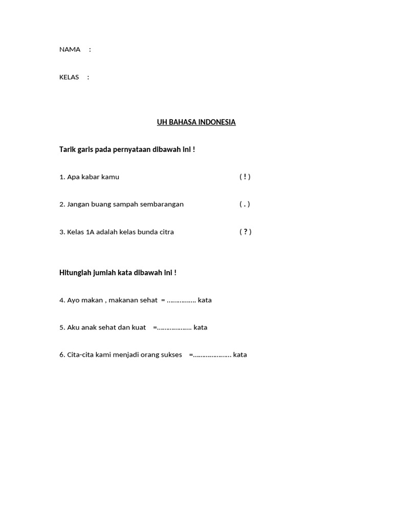 Soal Abang | PDF
