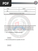SMSTS Mock Test Questions & Answers | PDF | Occupational Safety And ...