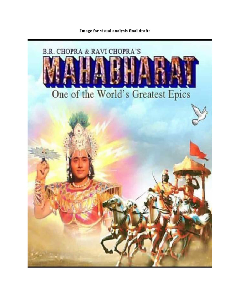 Visual Analysis Final Draft | PDF | Dharma | Krishna