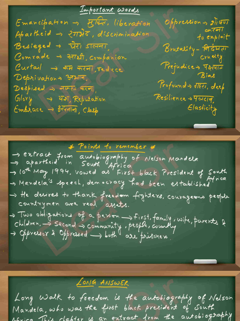 Notes Nelson Mandela (1) - Copy - Compressed | PDF
