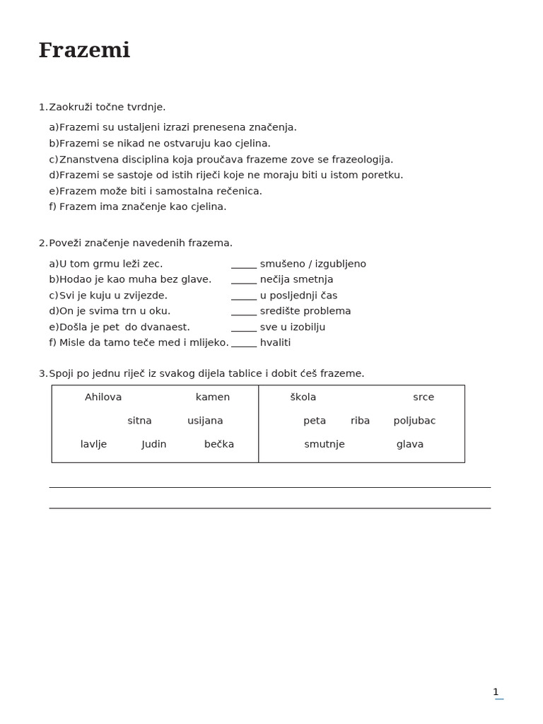 Frazemi | PDF