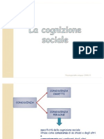 9. La Cognizione Sociale