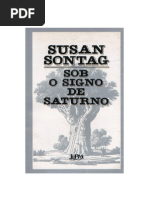 SONTAG, Susan. Sob o Signo de Saturno