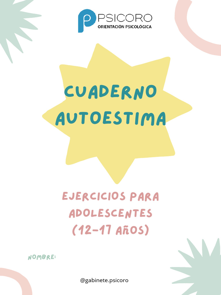 Ejercicios de Autoestima para Adolescentes | PDF | Autoestima | Sicología