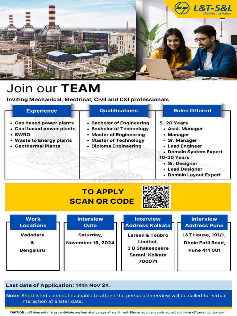 We Are Hiring 1731230186 | PDF | Engineering | Nature