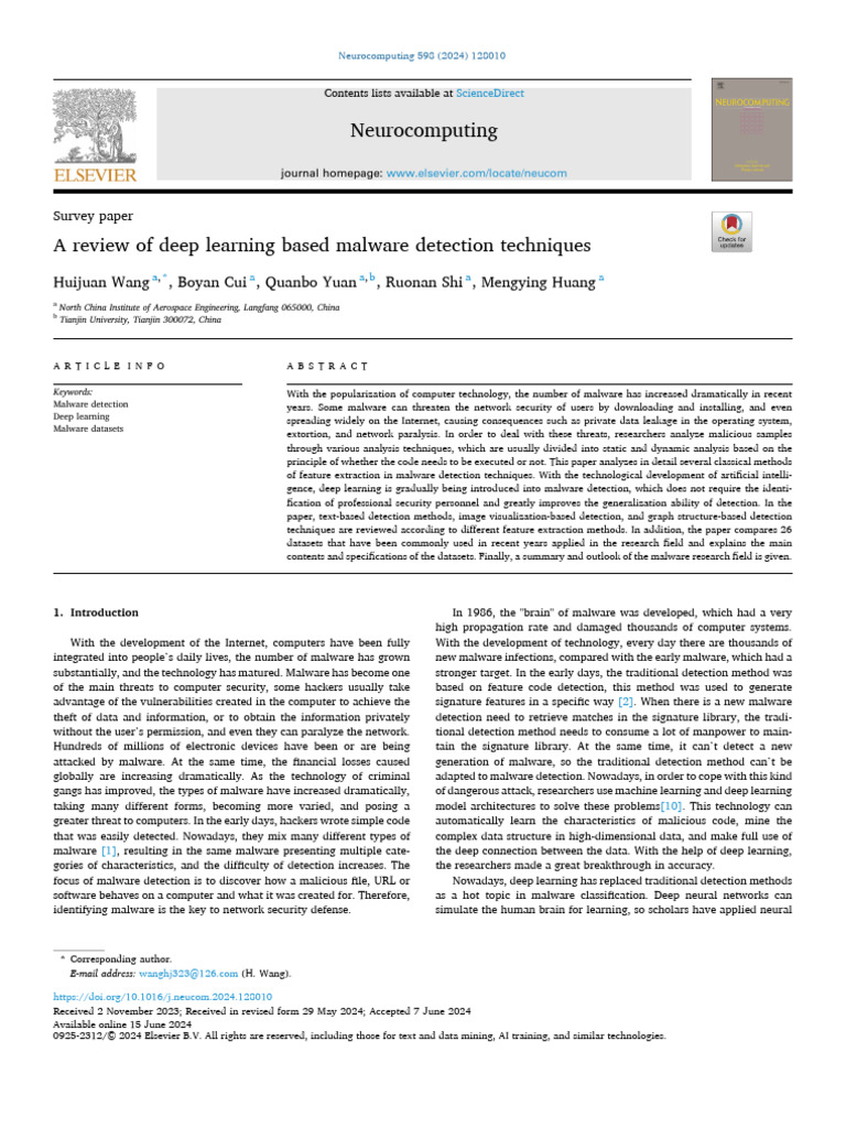 Deep Learning in Malware Detection | PDF | Malware | Computer Virus