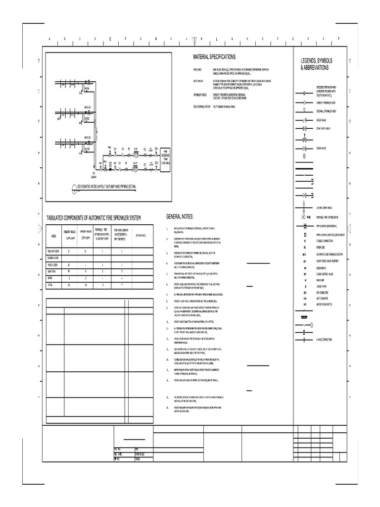 Fire Pump and Jockey Pump Specifications | PDF | Pump | Manufactured Goods