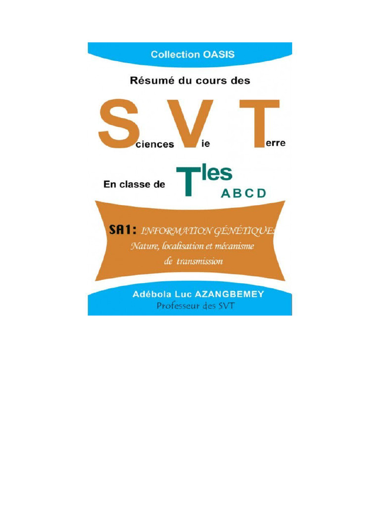 TP SVT | PDF