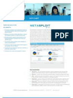 Data Sheet: Rapid7 Metasploit Pro Key Benefits