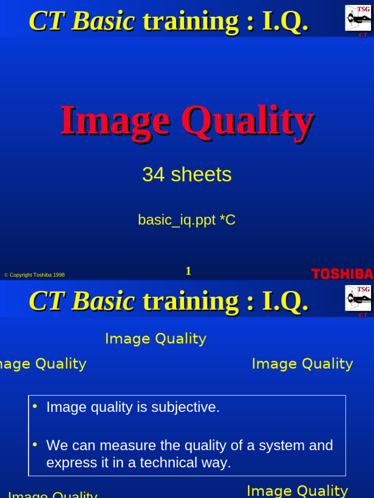 basic_iq | PDF | Ct Scan | Voxel