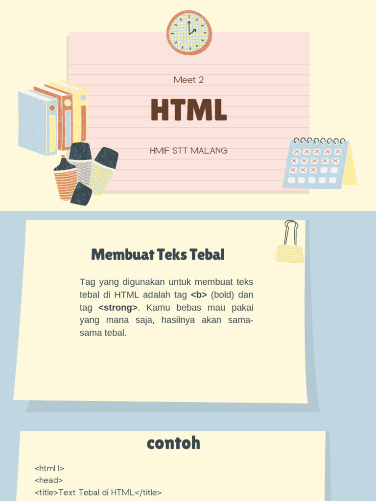 HTML Meet 2 | PDF