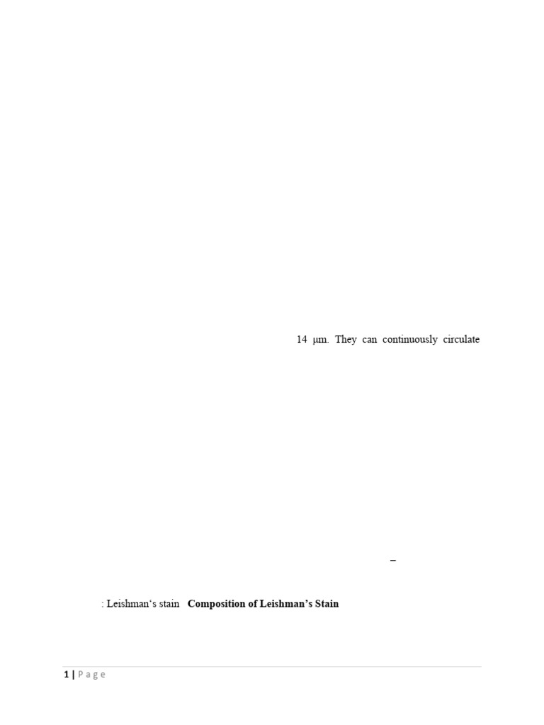 Differential Leukocyte Count Guide | PDF | White Blood Cell | Medical ...