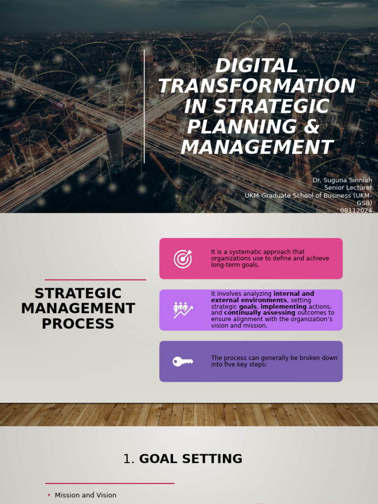 Digital Transformation in Strategic Management | PDF | Strategic ...