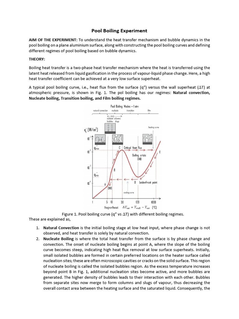 Pool Boiling Heat Transfer | PDF | Boiling | Heat Transfer