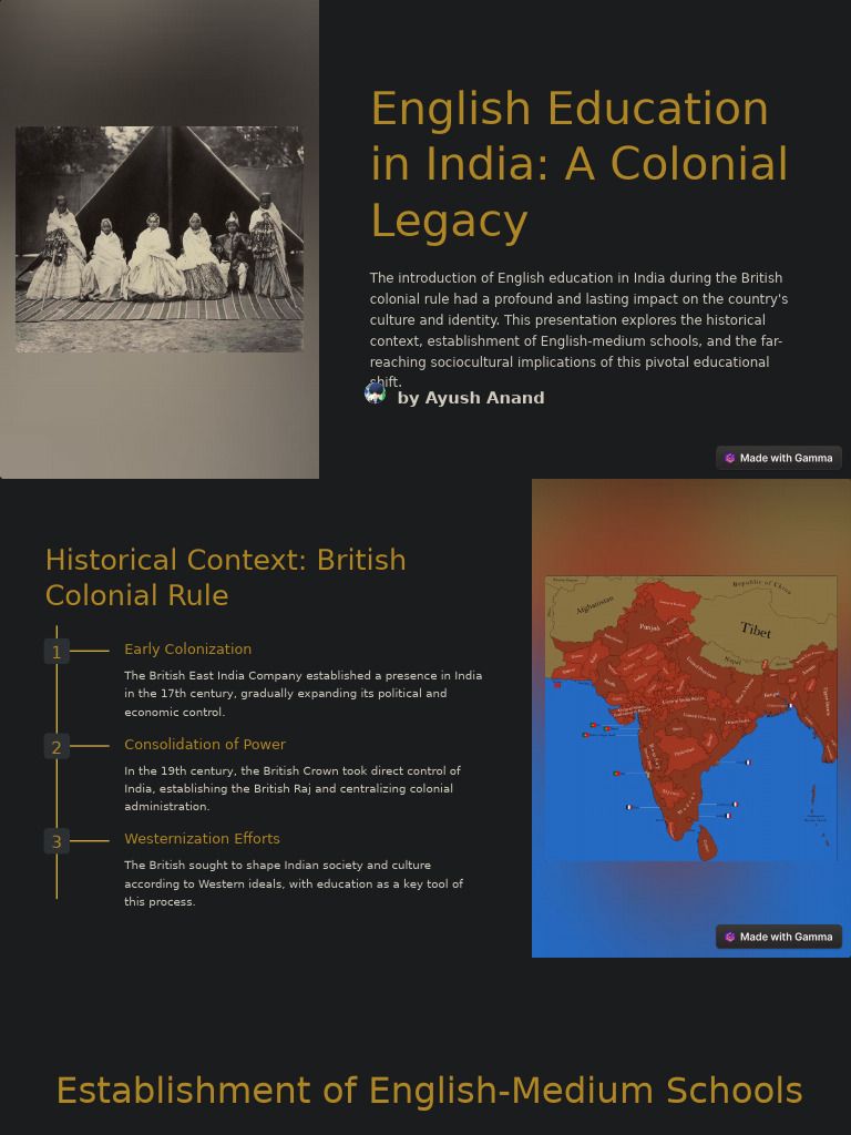 Impact of English Education in India | PDF | British Raj | Social ...