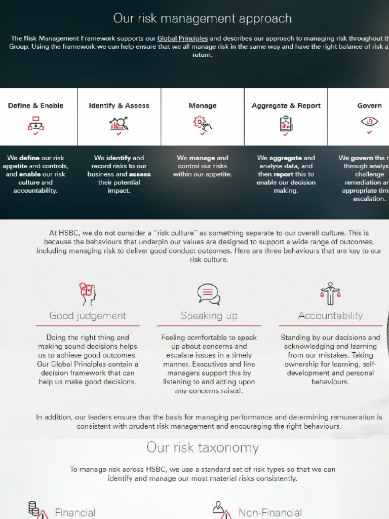 Risk Details - HSBC | PDF