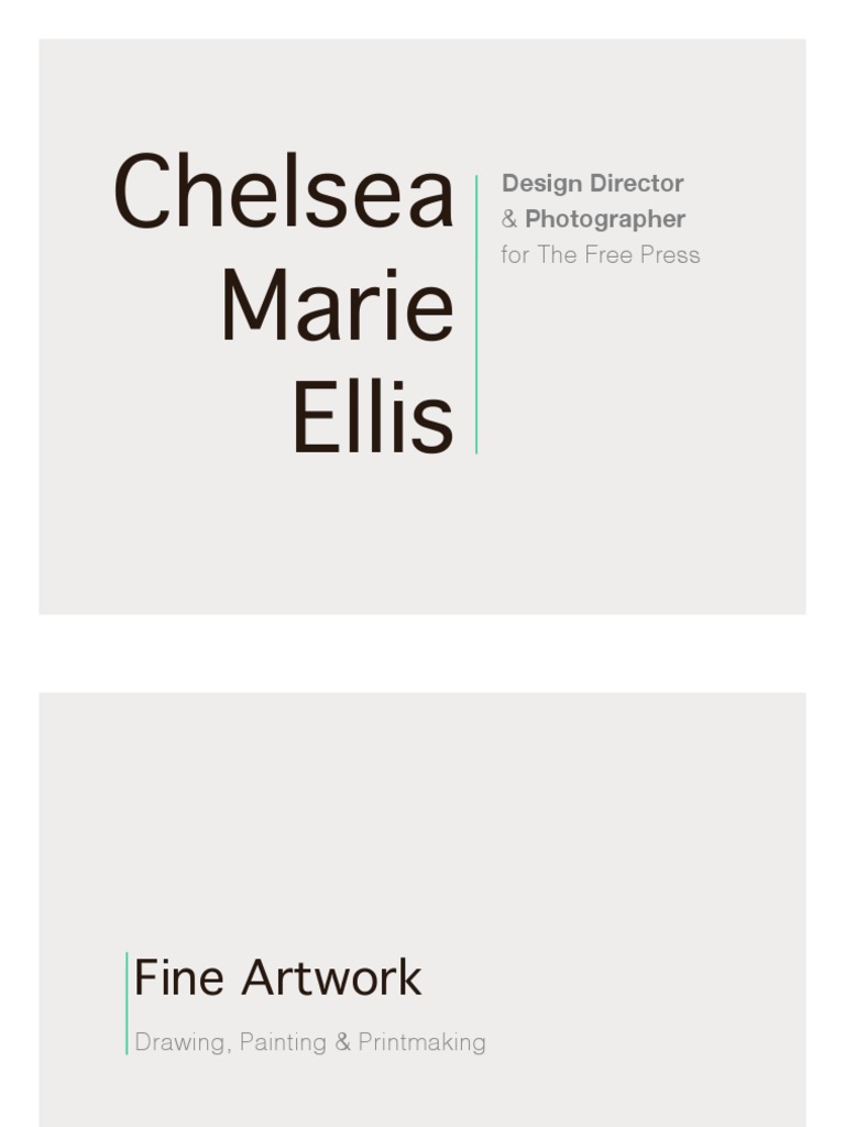 RISD Portfolio PDF