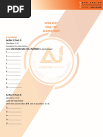 EFset 50-Minute Test Answers | PDF