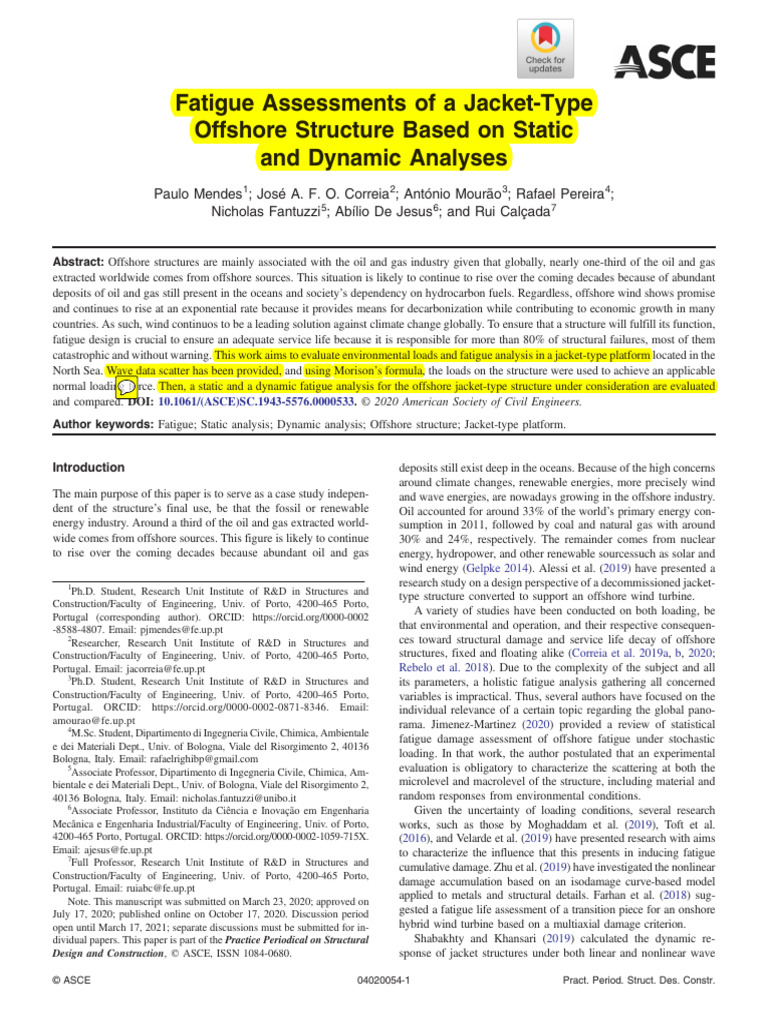 fatigue | PDF | Fatigue (Material) | Offshore Wind Power