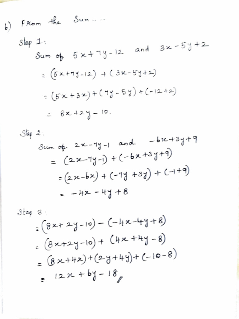 Algebra Challenge Problems - Notes | PDF