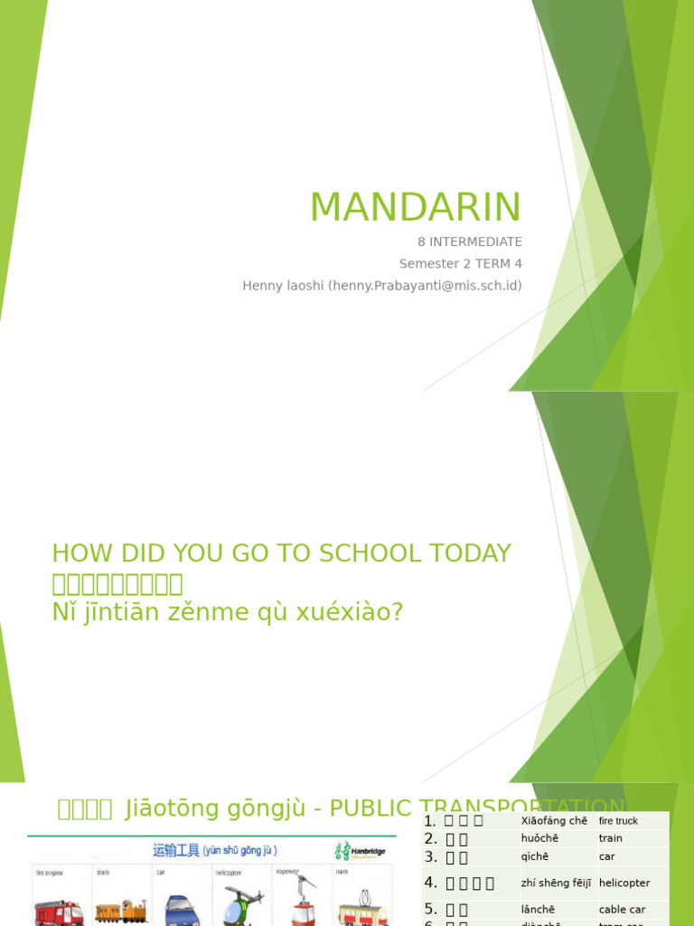 Mandarin 8 intermediate sem2 t4 public transportation 1 pdf verb