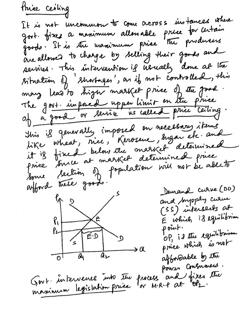 price-ceiling-price-floor-notes-hand-written-pdf