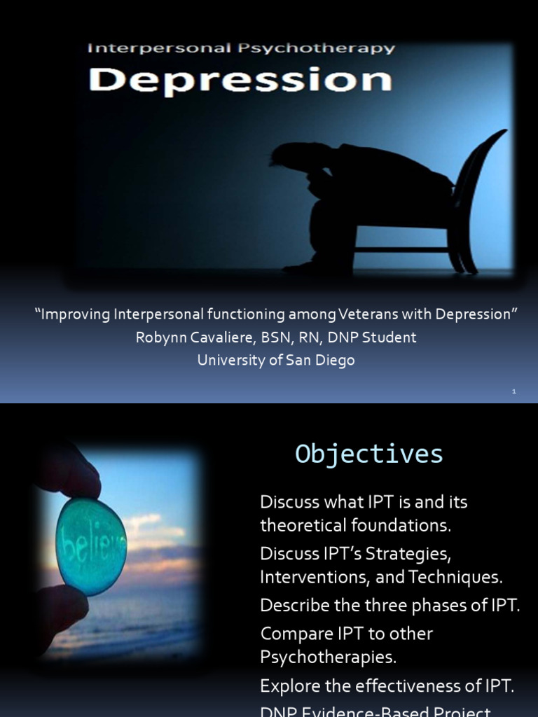 Veterans With Depression - Use of IPT | PDF | Major Depressive Disorder ...