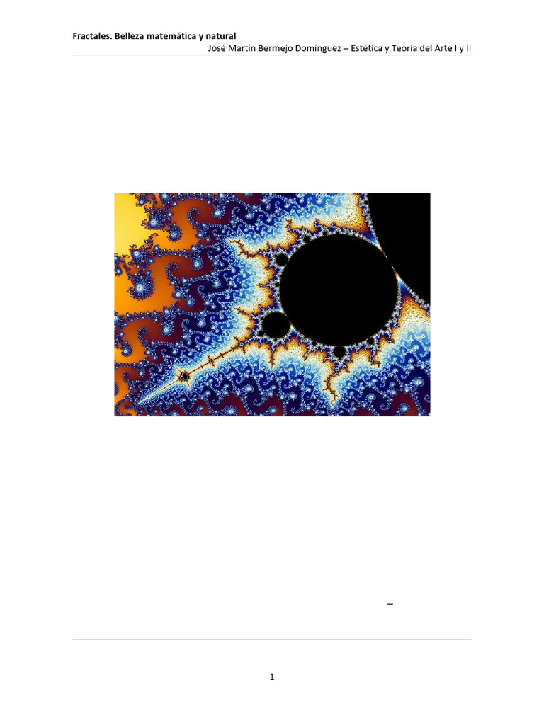 Fractales - Belleza Matemática y Natural | PDF | Fractal | Dimensión